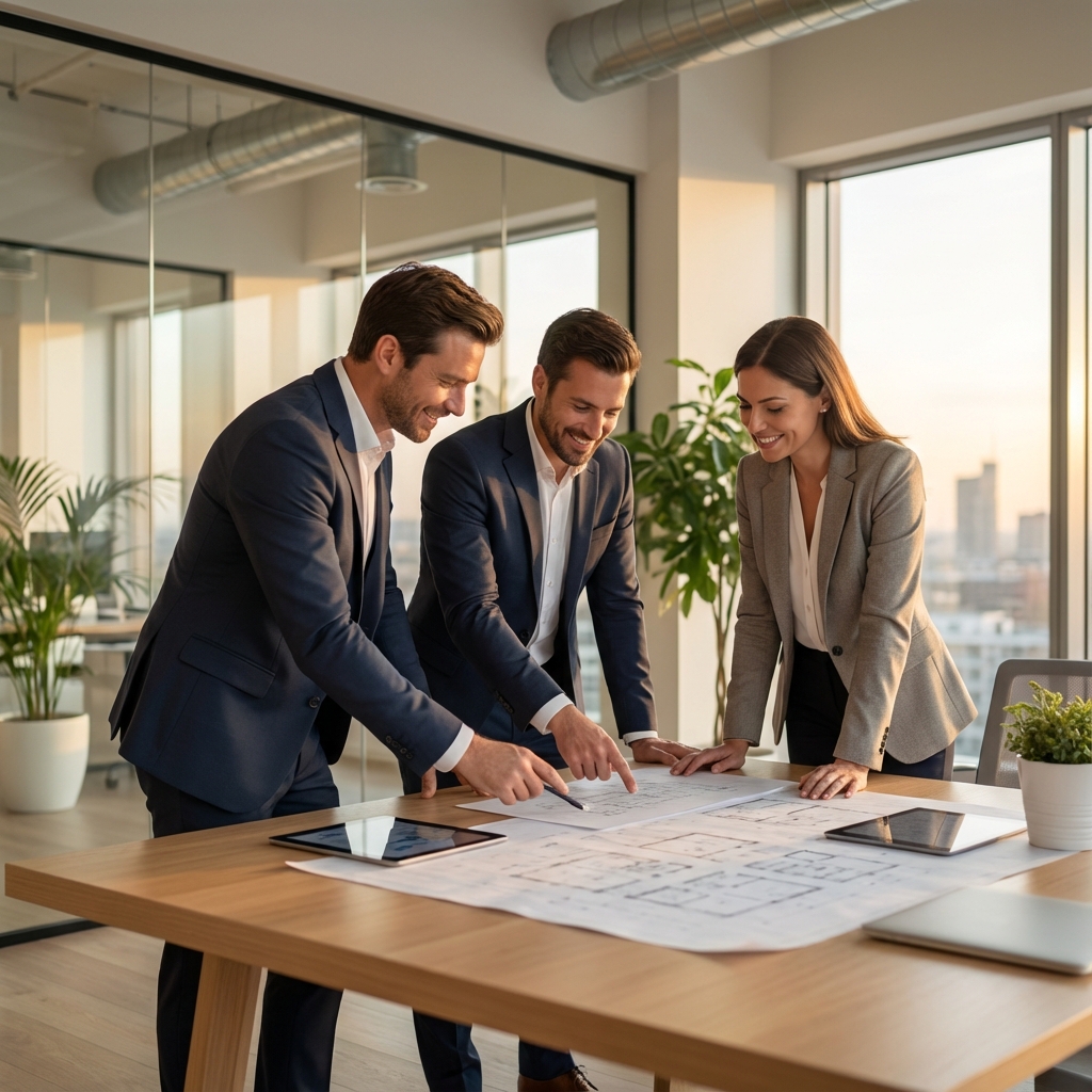 Equipe de corretores